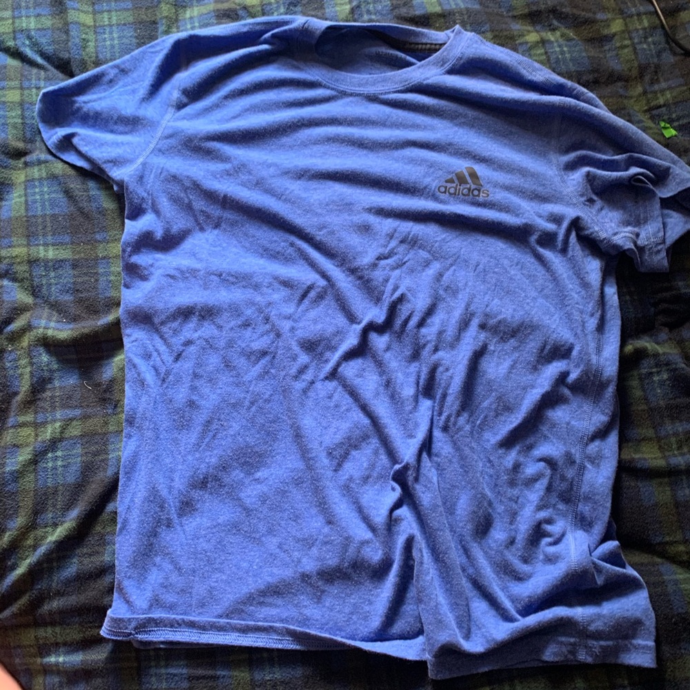 blue adidas ultimate 2.0 L/G tee